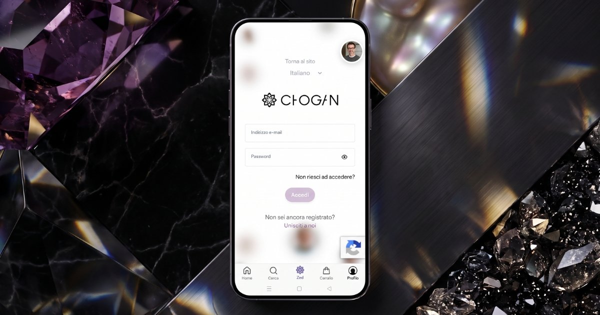Login Chogan: accesso con email e password dall'app o dalla pagina ufficiale del sito