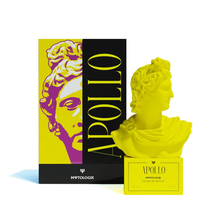 Profumo Mytologik Apollo Olfazeta Chogan - boccetta a forma di statua del dio del sole