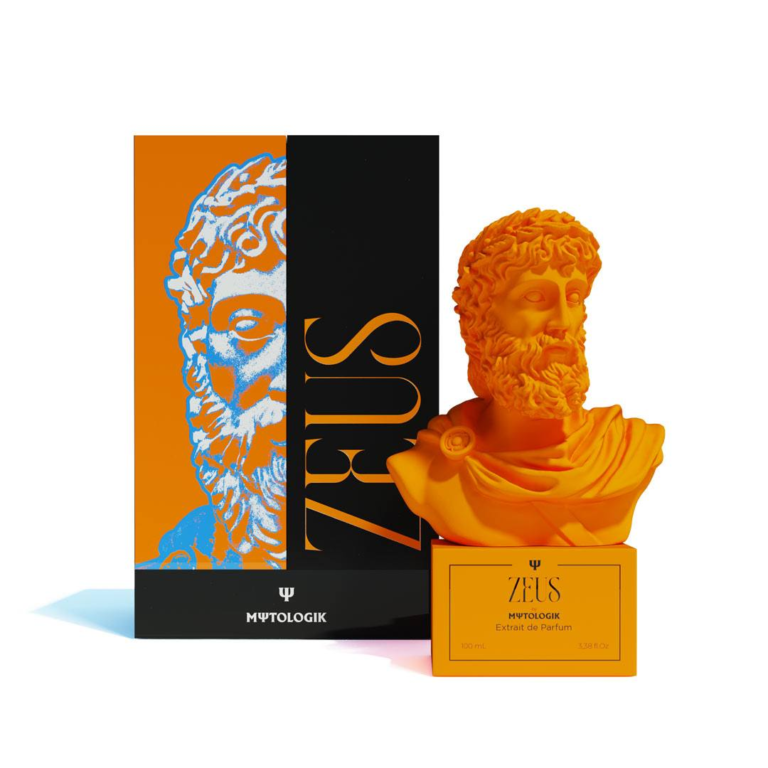 Profumo Mytologik Zeus Olfazeta Chogan - boccetta a forma di statua del re degli dei